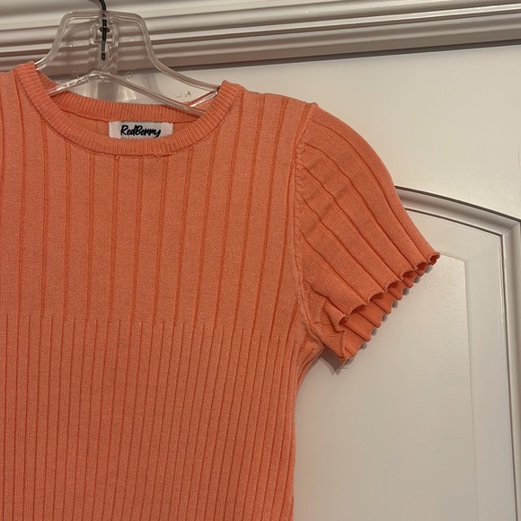 RedBerry Small Pastel Orange Short Sleeve Tshirt - Picture 4 of 12